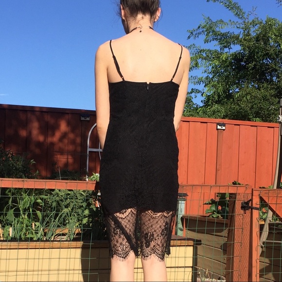 F21 Lace Body Con Dress - Picture 3 of 7